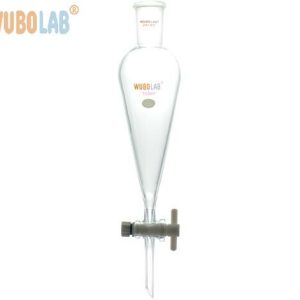 Corong,-Memisahkan,-Bentuk-Pear,-PTFE-Kunci