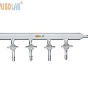 Ống góp,-Chân không,-PTFE-Khóa vòi