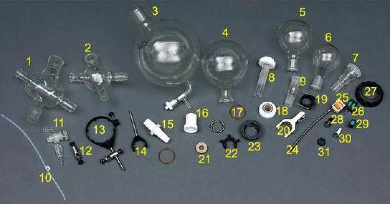 Parts and accessories of rotary evaporator 【WUBOLAB】